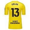 Original Trikotsatz Atlético Madrid Oblak 13 Torwart 2025-26 Gelbe Für Kinder